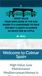 Mobile Screenshot of colmarspain.com